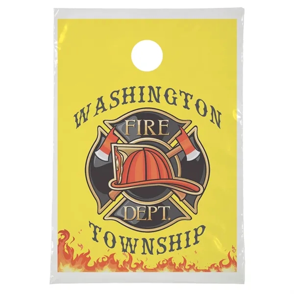 Full Color Die Cut Door Knob Bag with a 1 1/2"... from ASI 37940 Bag Makers Inc