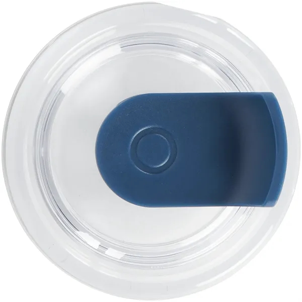 16 oz double wall 18/8 stainless steel tumbler with silicone straw... from ASI 51197 ETS Express, LLC