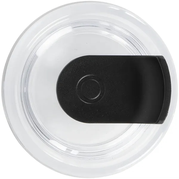 16 oz double wall 18/8 stainless steel tumbler with silicone straw... from ASI 51197 ETS Express, LLC