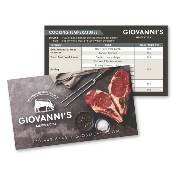 2" x 3.5" double sided business card magnet with four color... from ASI 68507 The Magnet Group / Magnet LLC™
