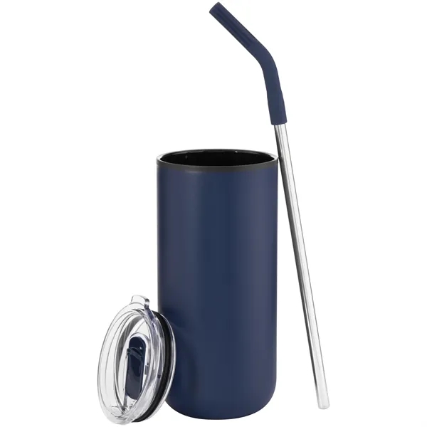 16 oz stainless steel outer wall, plastic inner wall, and dual-purpose... from ASI 51197 ETS Express, LLC