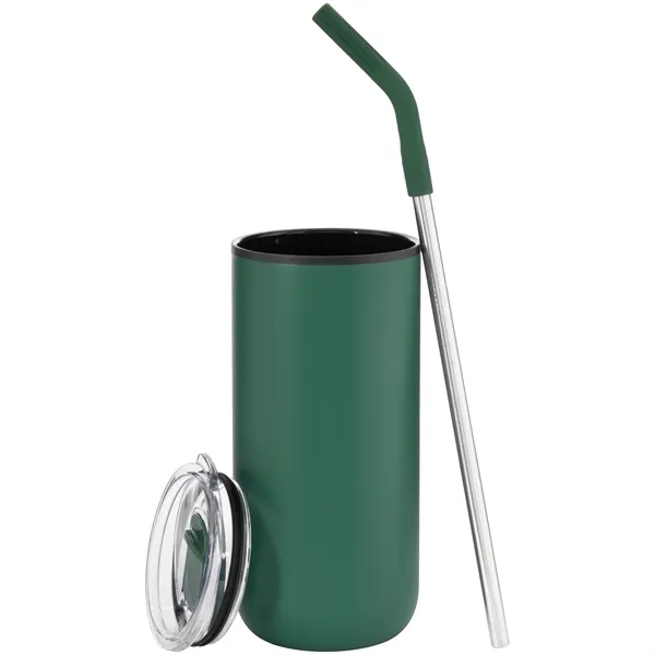 16 oz stainless steel outer wall, plastic inner wall, and dual-purpose... from ASI 51197 ETS Express, LLC