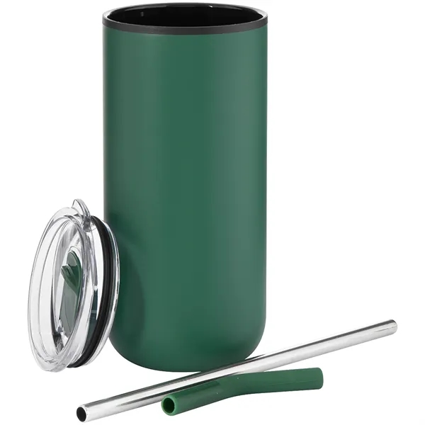 16 oz stainless steel outer wall, plastic inner wall, and dual-purpose... from ASI 51197 ETS Express, LLC