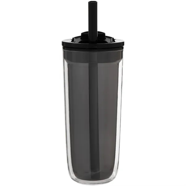 16 oz double wall acrylic tumbler with dual-purpose push-on lid with... from ASI 51197 ETS Express, LLC