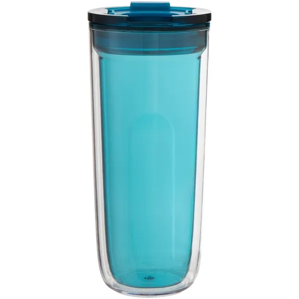 16 oz double wall acrylic tumbler with dual-purpose push-on lid with... from ASI 51197 ETS Express, LLC