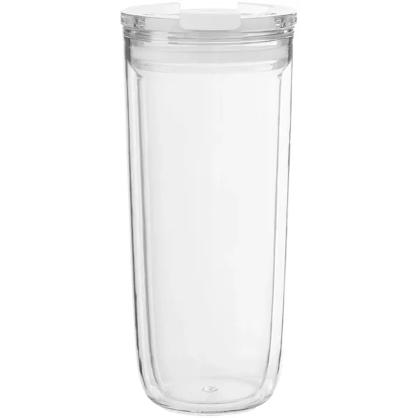 16 oz double wall acrylic tumbler with dual-purpose push-on lid with... from ASI 51197 ETS Express, LLC