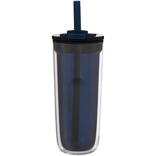 16 oz double wall acrylic tumbler with dual-purpose push-on lid with... from ASI 51197 ETS Express, LLC