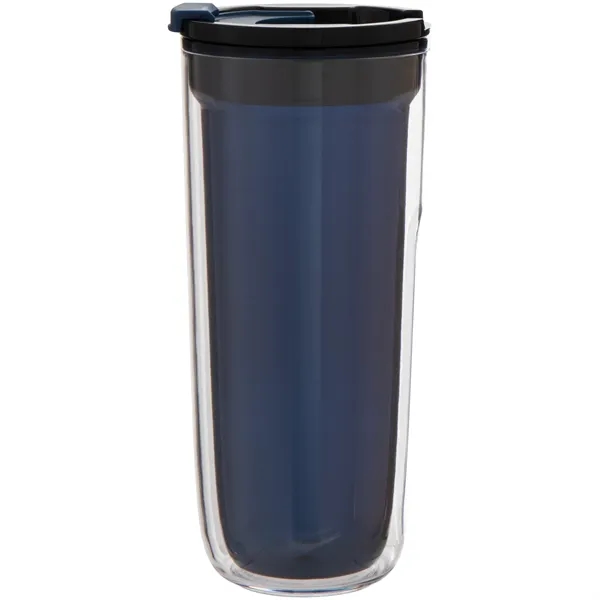 16 oz double wall acrylic tumbler with dual-purpose push-on lid with... from ASI 51197 ETS Express, LLC