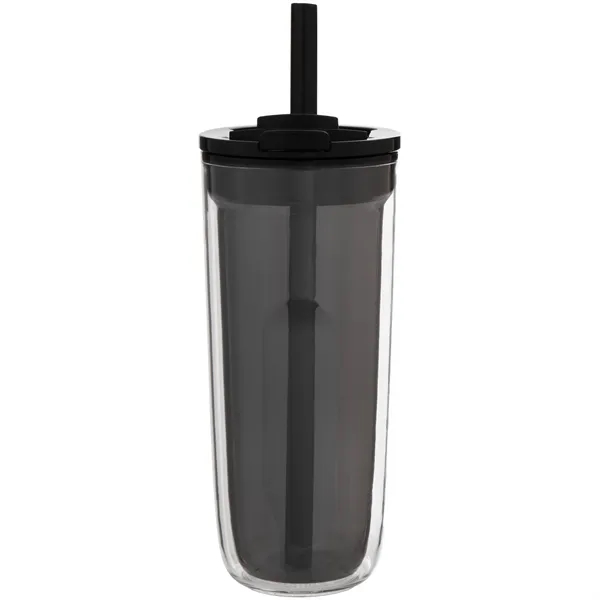 16 oz double wall acrylic tumbler with dual-purpose push-on lid with... from ASI 51197 ETS Express, LLC