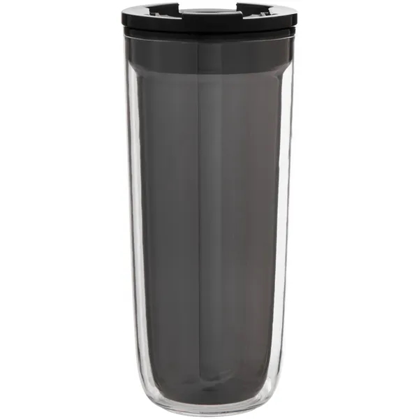 16 oz double wall acrylic tumbler with dual-purpose push-on lid with... from ASI 51197 ETS Express, LLC