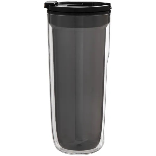16 oz double wall acrylic tumbler with dual-purpose push-on lid with... from ASI 51197 ETS Express, LLC