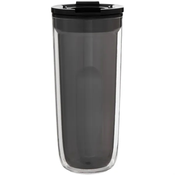 16 oz double wall acrylic tumbler with dual-purpose push-on lid with... from ASI 51197 ETS Express, LLC