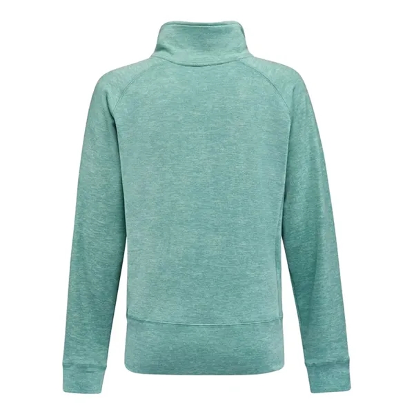 J. America Women's Electric Fleece Quarter-Zip Sweatshirt... from ASI 84358 S&S Activewear