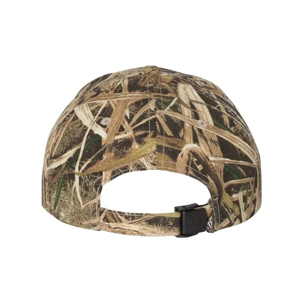 Structured, mid-profile mossy oak camouflage cap. Blank product.... from ASI 84358 S&S Activewear