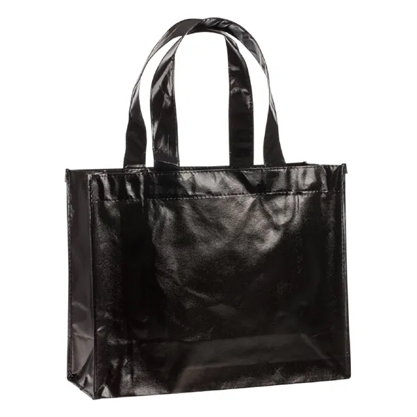 Polypropylene laminated tote bag plus 1 color silkscreen imprint on 1... from ASI 37218 Athena Promo (tm)