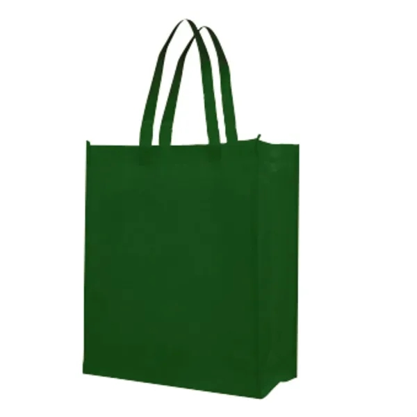 Polypropylene laminated tote bag plus 1 color silkscreen imprint on 1... from ASI 37218 Athena Promo (tm)