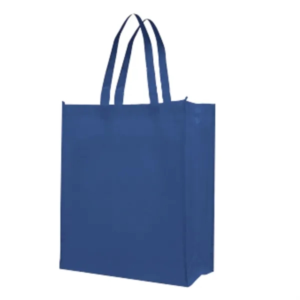 Polypropylene laminated tote bag plus 1 color silkscreen imprint on 1... from ASI 37218 Athena Promo (tm)