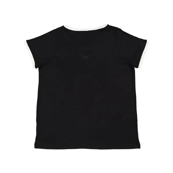 Women's Curvy Soccer Ringer Tee... from ASI 84358 S&S Activewear