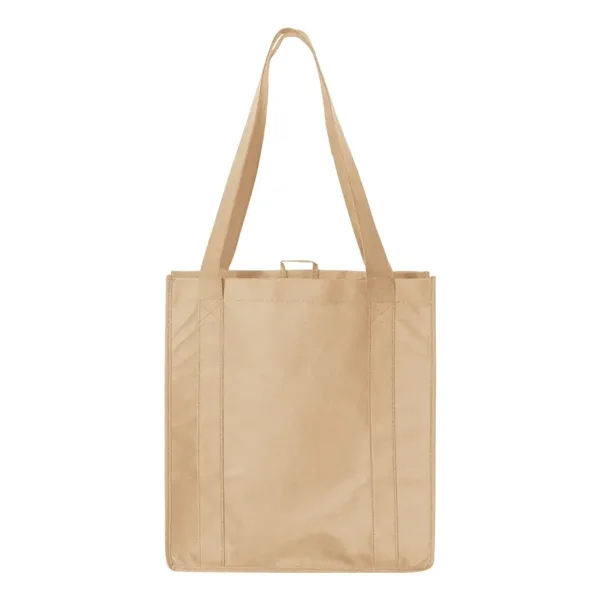 Classic shopping bag made of non-woven polypropylene. Blank.... from ASI 84358 S&S Activewear