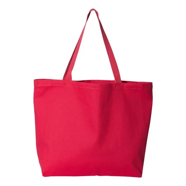 Cotton canvas tote with 22" handles. Blank product.... from ASI 84358 S&S Activewear