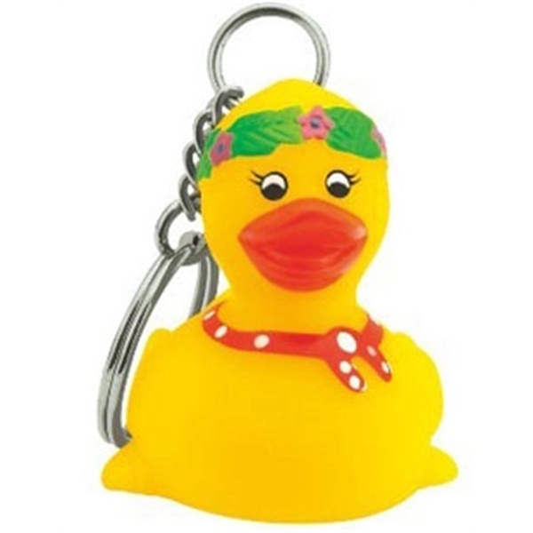 Rubber Friendly Duck Key Chain.... from ASI 57705 Goodview Industries Co Inc