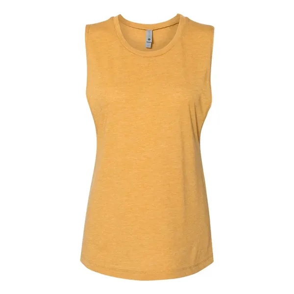 Women's tank top made from poly-cotton; features hemmed, oversized armholes, baby... from ASI 84358 S&S Activewear