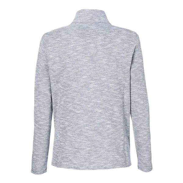 North End Women's Eclipse Jacquard Quarter-Zip Pullover... from ASI 84358 S&S Activewear
