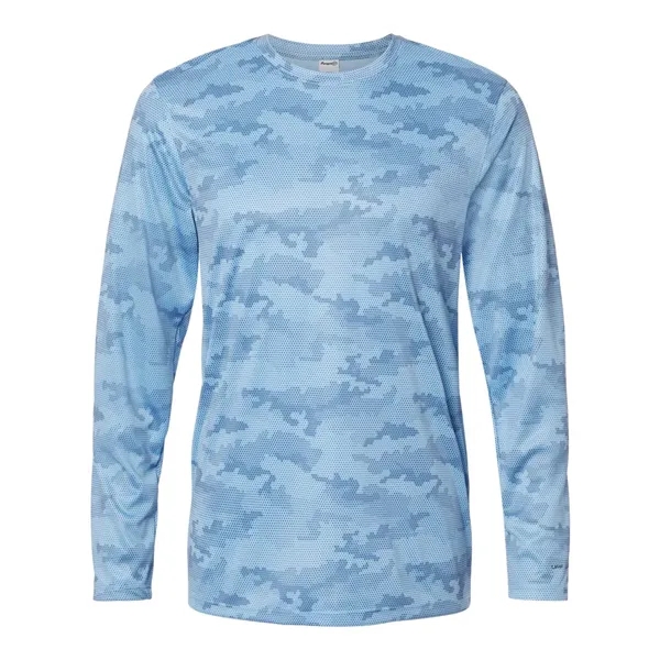 Paragon Pompano Camo Performance Long Sleeve T-Shirt... from ASI 84358 S&S Activewear