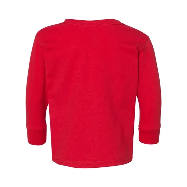 Rabbit Skins Fine Jersey Toddler Long Sleeve T-Shirt, blank.... from ASI 84358 S&S Activewear
