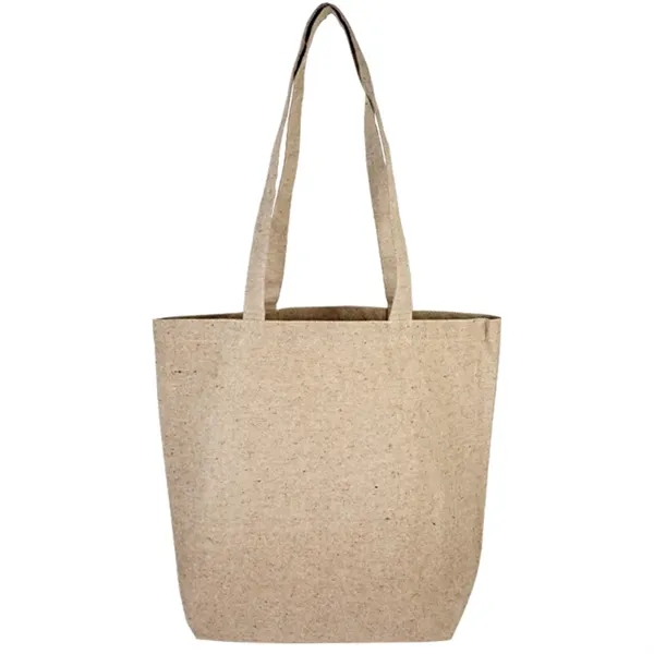 Stylish cotton tweed tote with soft durable build and large imprint... from ASI 67557 LimeLight Ent / Limelight USA