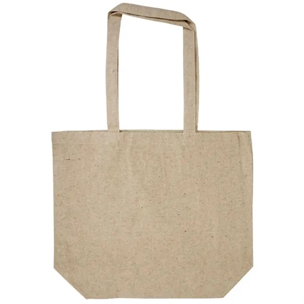Stylish cotton tweed tote with soft durable build and large imprint... from ASI 67557 LimeLight Ent / Limelight USA