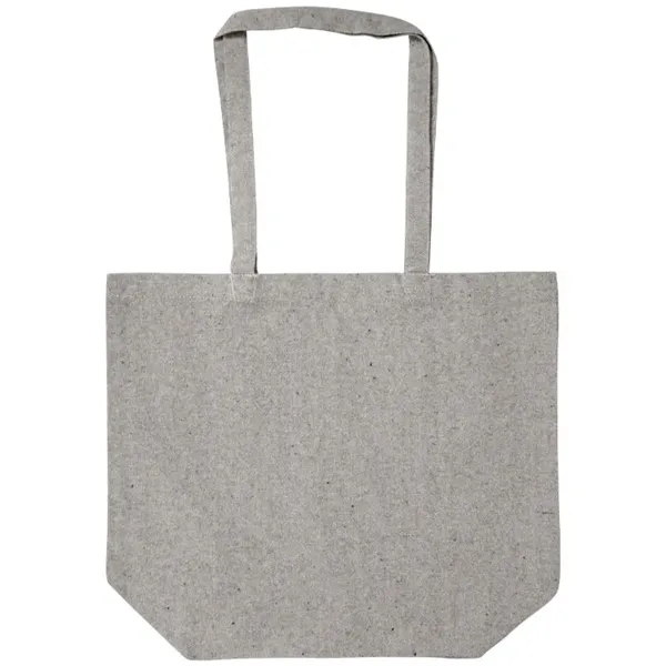 Stylish cotton tweed tote with soft durable build and large imprint... from ASI 67557 LimeLight Ent / Limelight USA