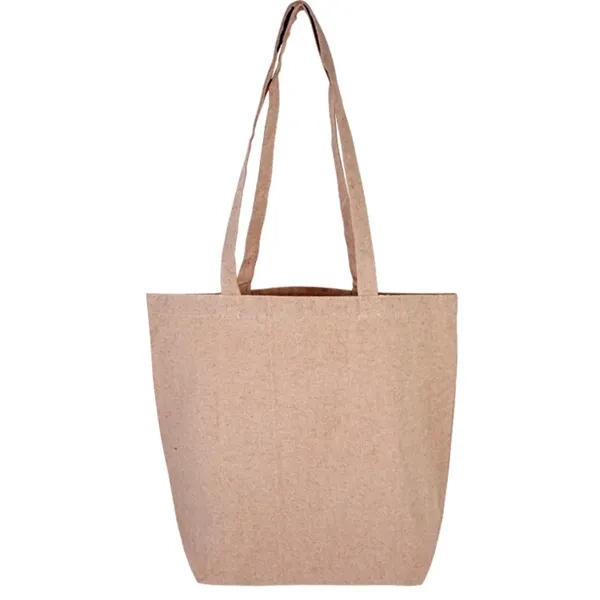 Stylish cotton tweed tote with soft durable build and large imprint... from ASI 67557 LimeLight Ent / Limelight USA