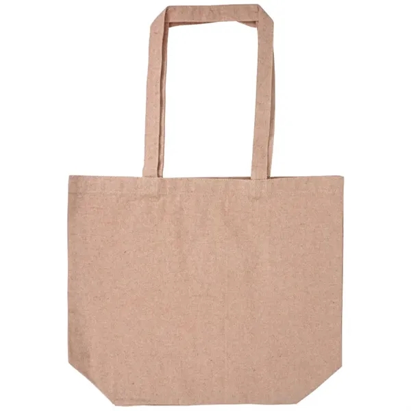 Stylish cotton tweed tote with soft durable build and large imprint... from ASI 67557 LimeLight Ent / Limelight USA