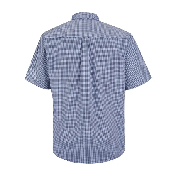 Red Kap Mini-Plaid Uniform Short Sleeve Shirt - Long Sizes... from ASI 84358 S&S Activewear
