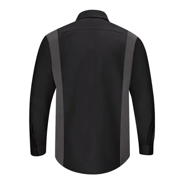 Men's Performance Plus Long Sleeve Shop Shirt with Oilblo...... from ASI 84358 S&S Activewear