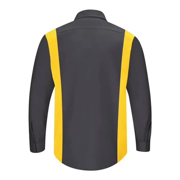 Men's Performance Plus Long Sleeve Shop Shirt with Oilblo...... from ASI 84358 S&S Activewear
