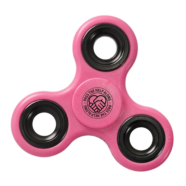 This fidget spinner features low friction, SS bearings with a plastic... from ASI 52710 Lincoln Line