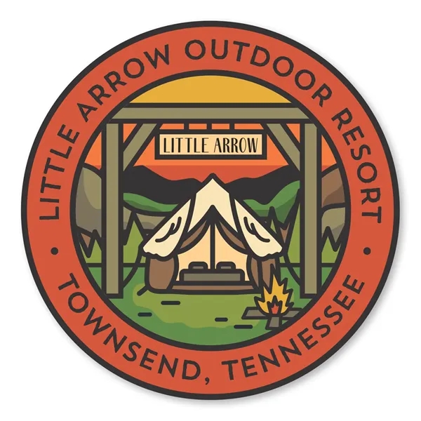 4" round magnet with four color process printing.... from ASI 68507 The Magnet Group / Magnet LLC™