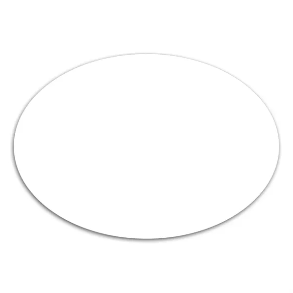 8 1/4" x 5 3/4" oval shaped magnet with four color... from ASI 68507 The Magnet Group / Magnet LLC™