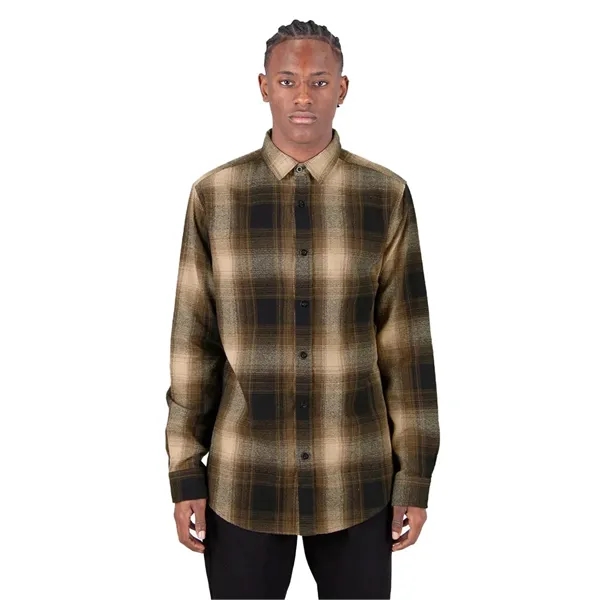 Shaka Wear Plaid Flannel Overshirt... from ASI 84358 S&S Activewear