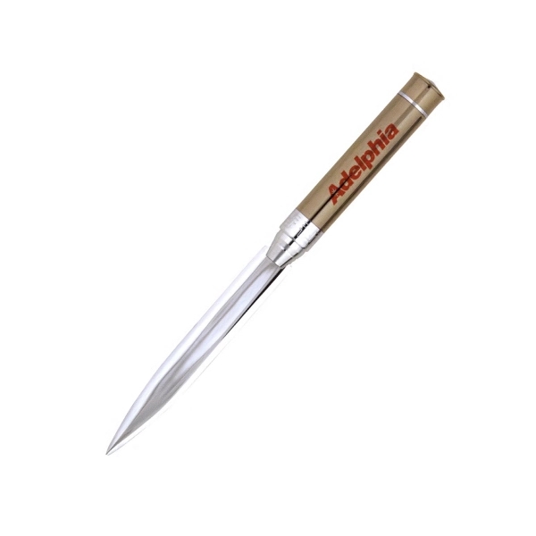 Letter opener with a solid brass construction.... from ASI 40544 Binaco / Binaline
