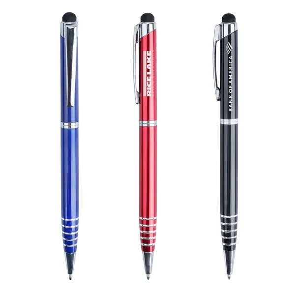 Stella Metal Stylus Ballpoint Pen.... from ASI 46755 Cosmo Promos