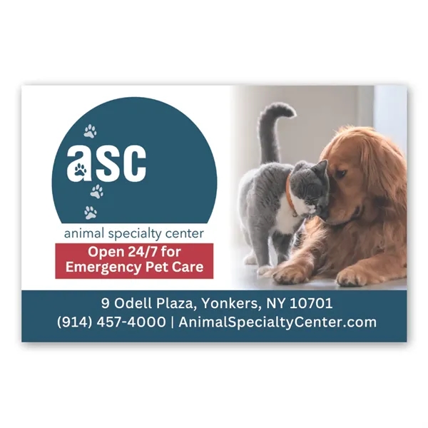 2" x 3" rectangle shaped magnet with four color process customization.... from ASI 68507 The Magnet Group / Magnet LLC™