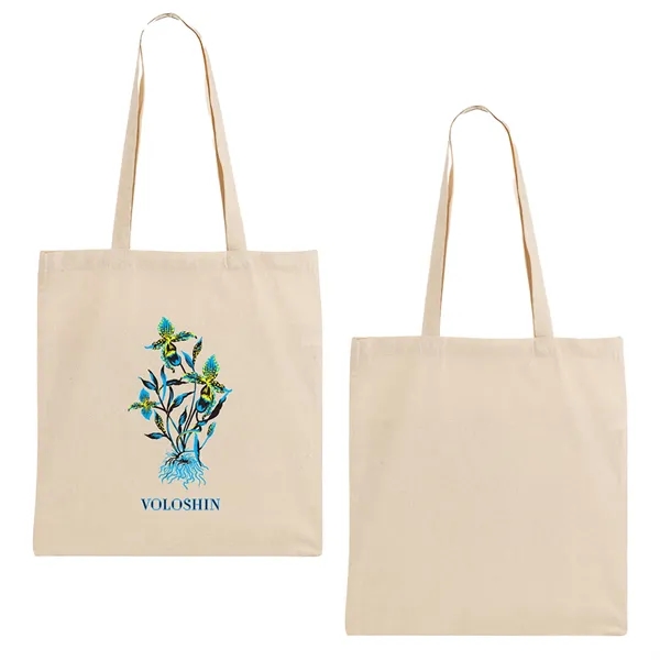Natural cotton canvas tote bags with long handles and 7 oz.... from ASI 37218 Athena Promo (tm)