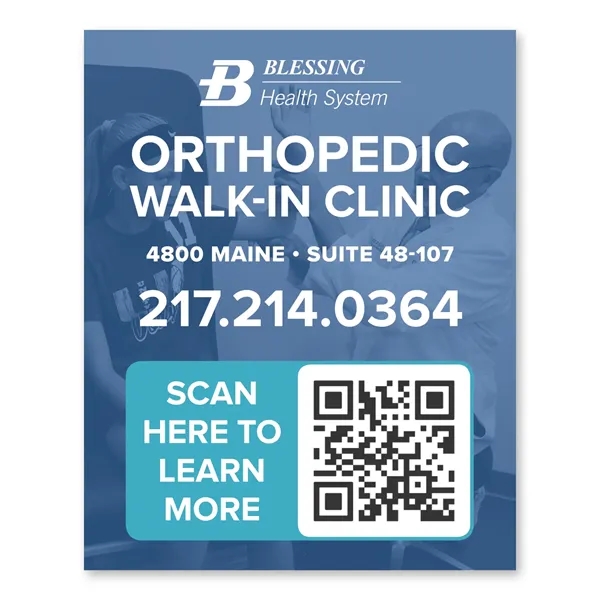 3" x 3 3/4" rectangular shaped magnet with four color process... from ASI 68507 The Magnet Group / Magnet LLC™