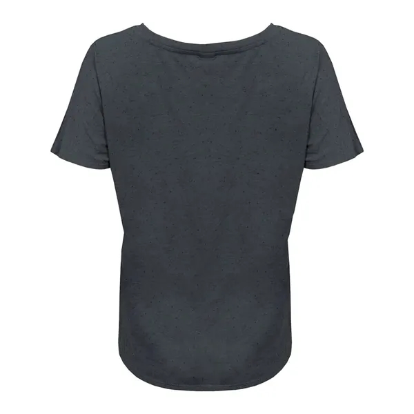Threadfast Apparel Women's Tri-Blend Fleck V-Neck T-Shirt... from ASI 84358 S&S Activewear