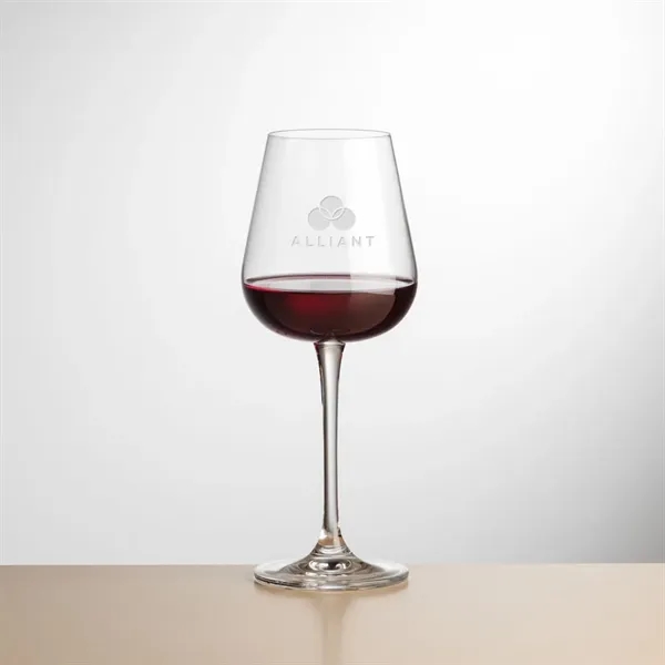 The Howden Lead-Free Crystalline Wine Glass features a flat and wide... from ASI 84592 St Regis Group