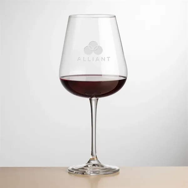 The Howden Lead-Free Crystalline Wine Glass features a flat and wide... from ASI 84592 St Regis Group