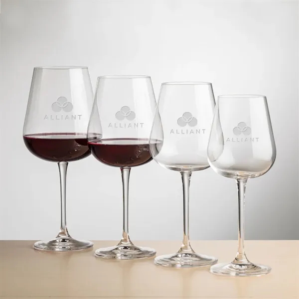 The Howden Lead-Free Crystalline Wine Glass features a flat and wide... from ASI 84592 St Regis Group